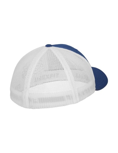 F-6511T-Flexfit Mesh Trucker 2-Tone Cap